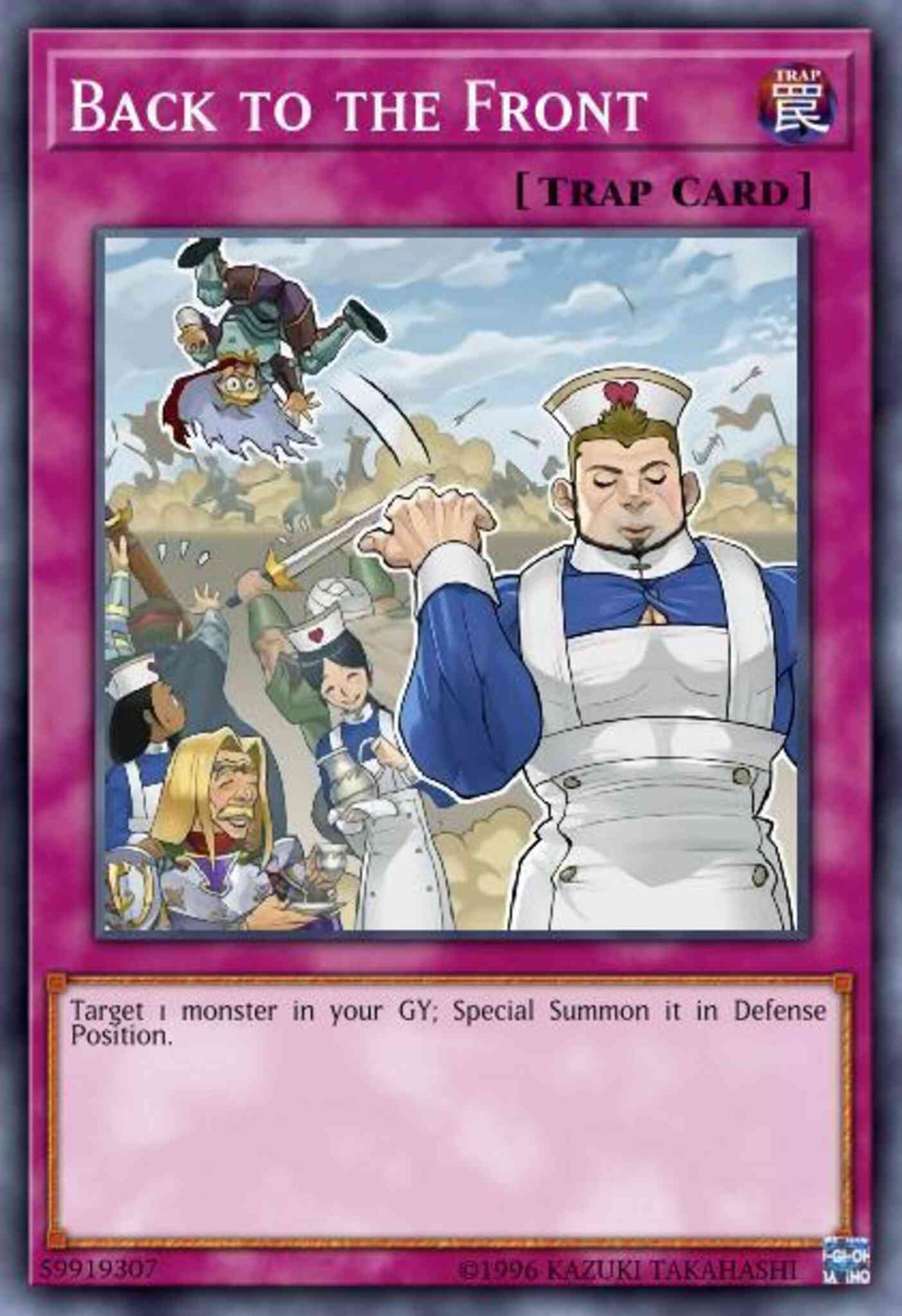 Back to the Front - COTD-EN077 - Rare - Unlimited