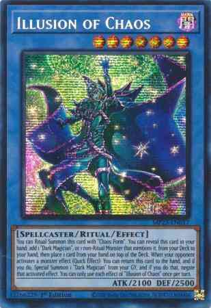 Illusion of Chaos - MP23-EN017 - Prismatic Secret Rare - 1st Edition