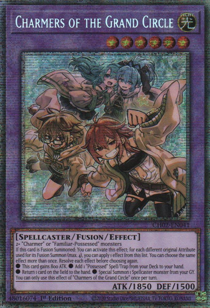 Charmers of the Grand Circle - CH02-EN041 - Starlight Rare - 1st Edition
