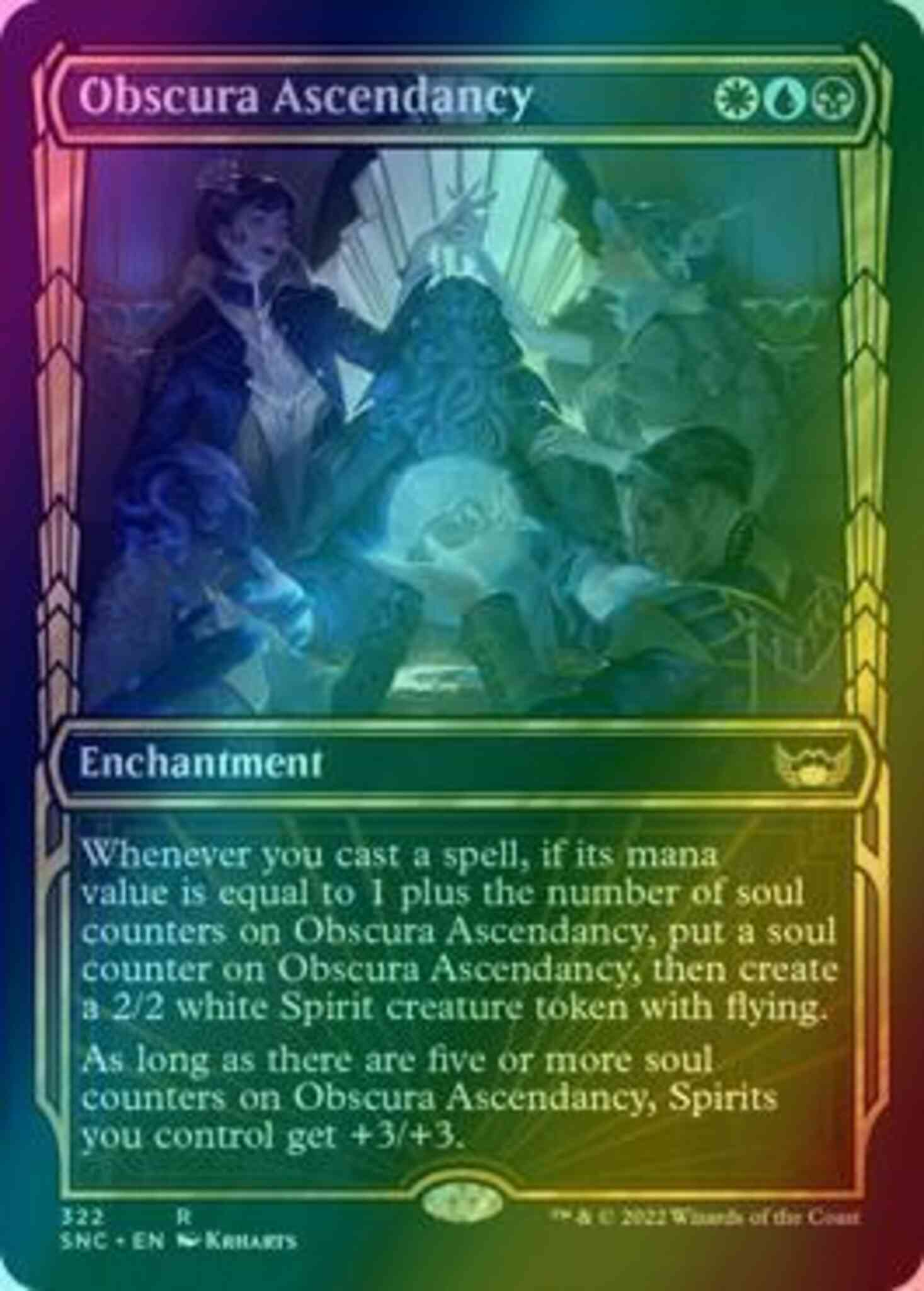 Obscura Ascendancy [322] [Golden Age Showcase] [Streets of New Capenna]  [Foil] – Face to Face Games