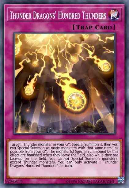 Thunder Dragons' Hundred Thunders - SOFU-EN072 - Rare - Unlimited