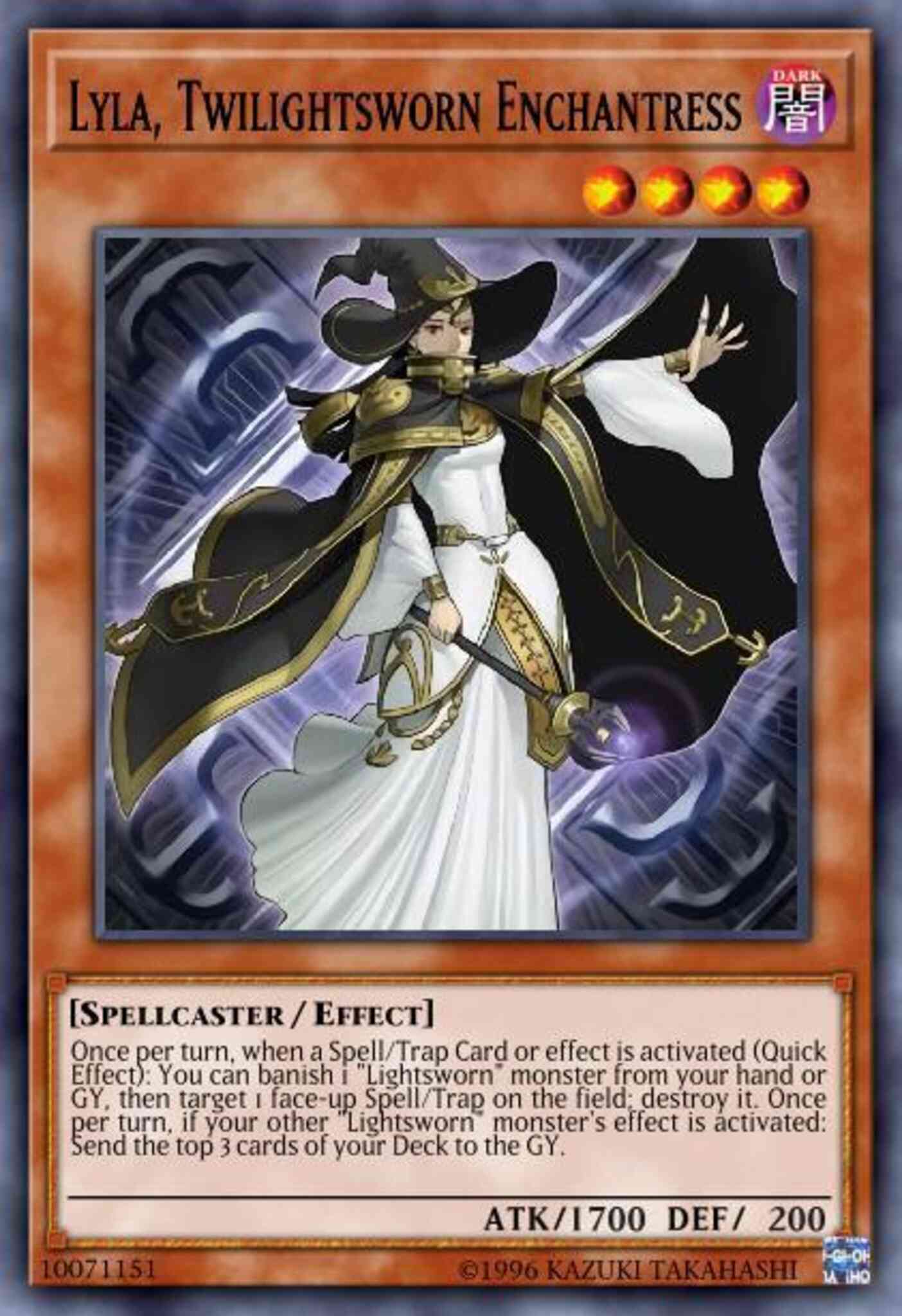 Lyla, Twilightsworn Enchantress - COTD-EN025 - Super Rare - 1st Edition