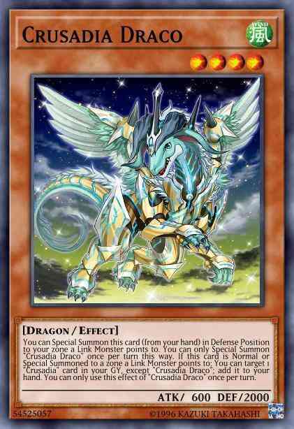 Crusadia Draco - MP19-EN080 - Super Rare - 1st Edition
