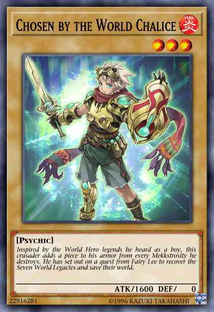 Chosen by the World Chalice - COTD-EN019 - Common - Unlimited