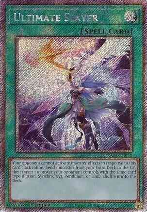 Ultimate Slayer - RA02-EN070 - Platinum Secret Rare - 1st Edition