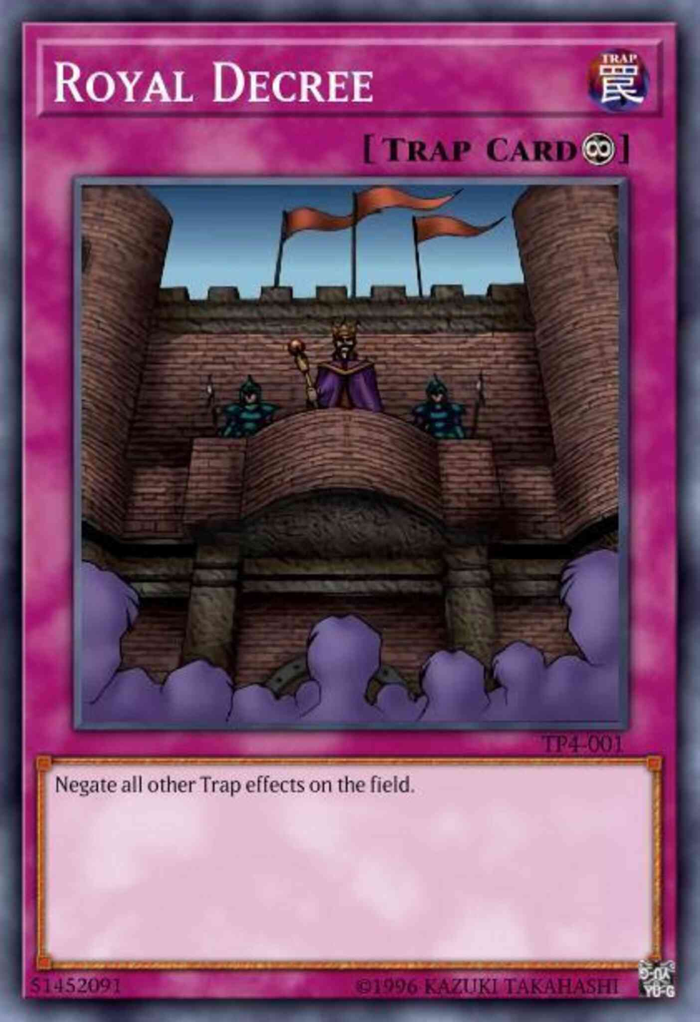 Royal Decree - TP4-001 - Ultra Rare - Unlimited