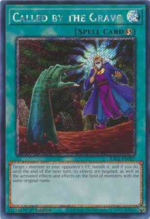 Called by the Grave - RA01-EN057 - Platinum Secret Rare - 1st Edition