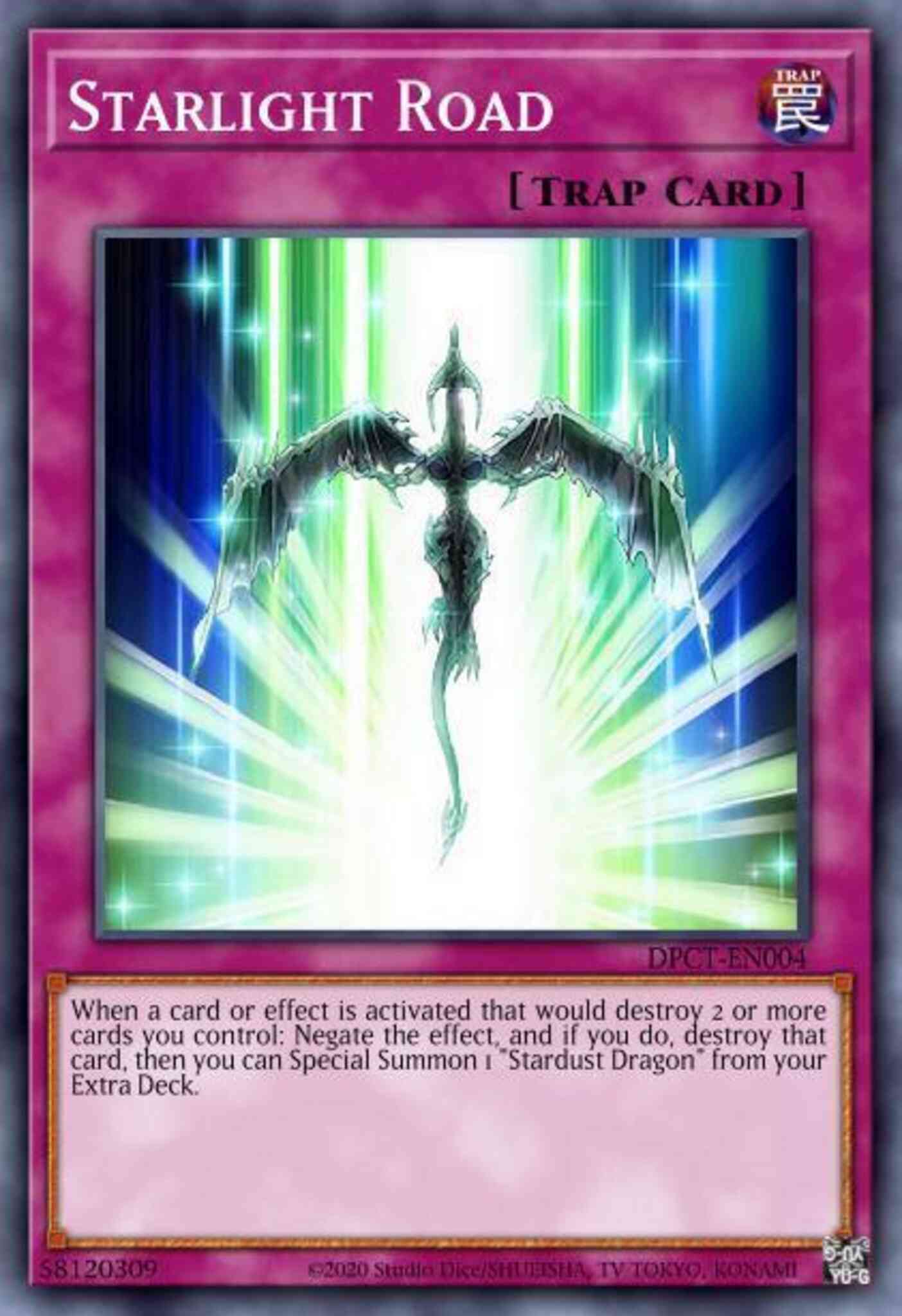 Starlight Road - DP10-EN025 - Rare - 1st Edition