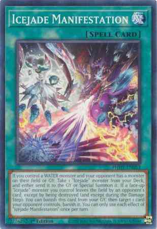 Icejade Manifestation - PHHY-EN053 - Common - 1st Edition