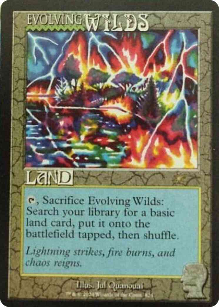 Evolving Wilds [0824] [Brain Dead] [Secret Lair Drop] [Foil