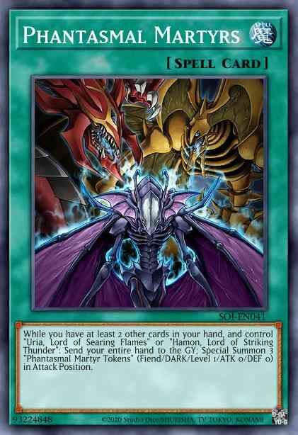 Phantasmal Martyrs - SOI-EN041 - Rare - 1st Edition