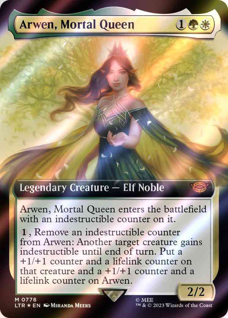 Arwen, Mortal Queen [778] [Extended Art] [The Lord of the Rings