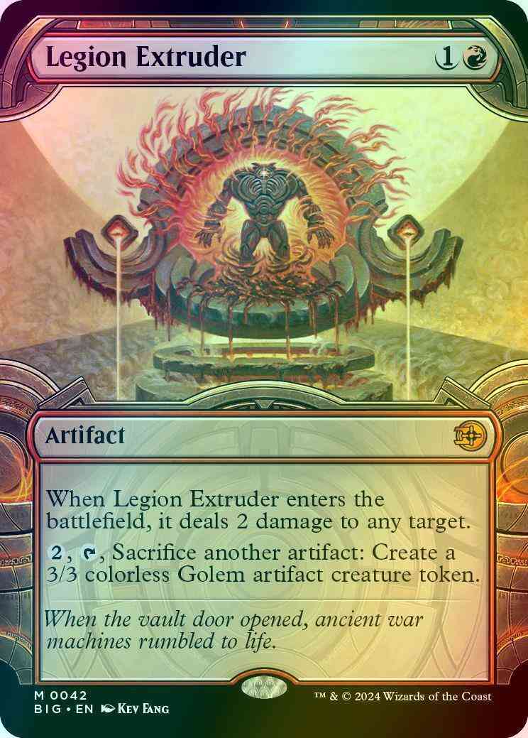 軍団の成形機械/Legion Extruder 英 4枚セット ミントモール / MINT GAMES MTG(東日本橋) / 【BIG】【JPN】〈042-M-R