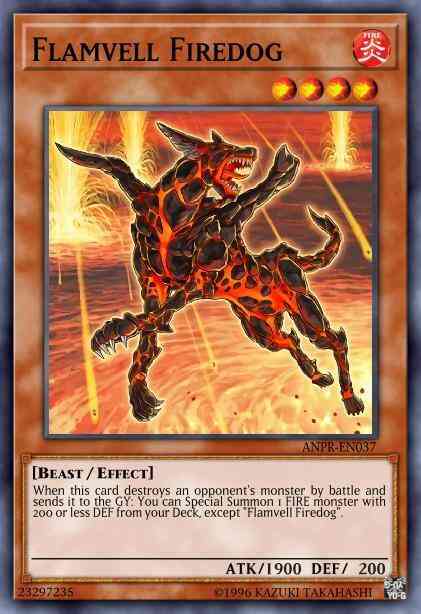 Flamvell Firedog - AP01-EN004 - Super Rare - Unlimited