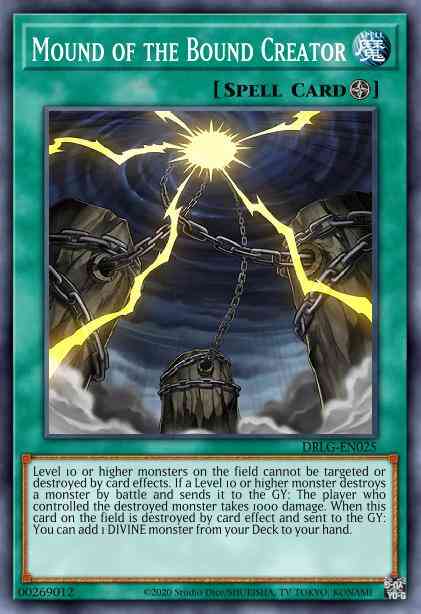 Mound of the Bound Creator - DRLG-EN025 - Secret Rare - Unlimited