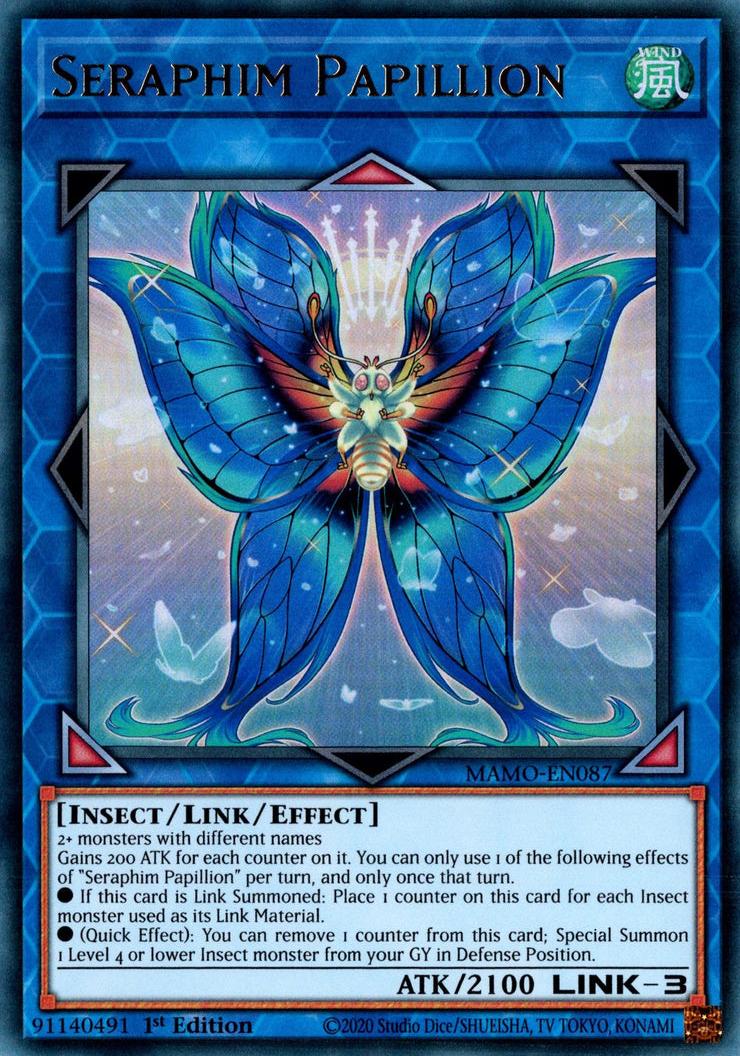 Seraphim Papillion - MAMO-EN087 - Ultra Rare - 1st Edition