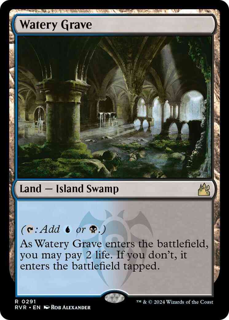 Watery Grave [291] [Ravnica Remastered] [Non-Foil] – Face to Face