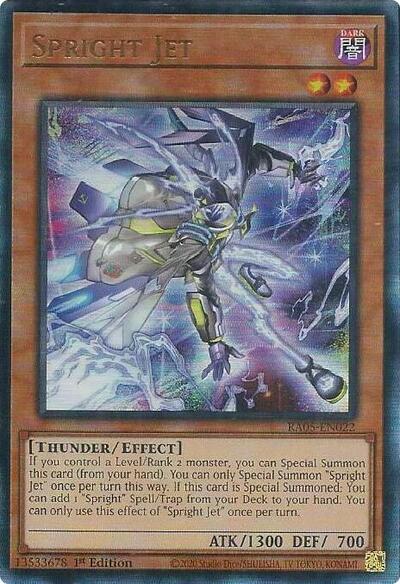 Spright Jet - RA05-EN022 - Ultimate Rare - 1st Edition