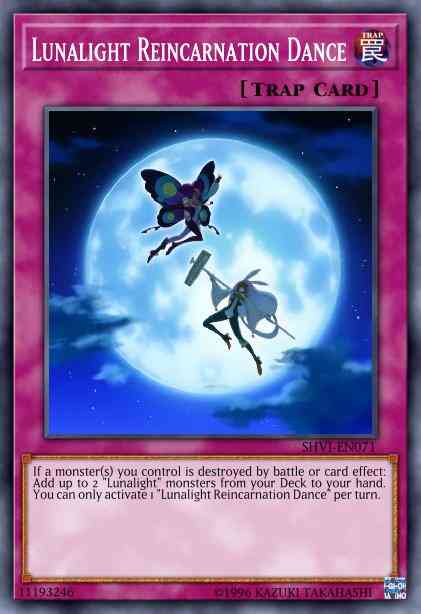 Lunalight Reincarnation Dance - SHVI-EN071 - Common - 1st Edition