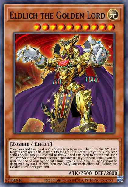 Eldlich the Golden Lord - SESL-EN027 - Secret Rare - 1st Edition