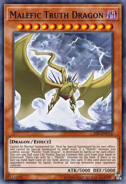 Malefic Truth Dragon - CT09-EN016 - Super Rare - Limited