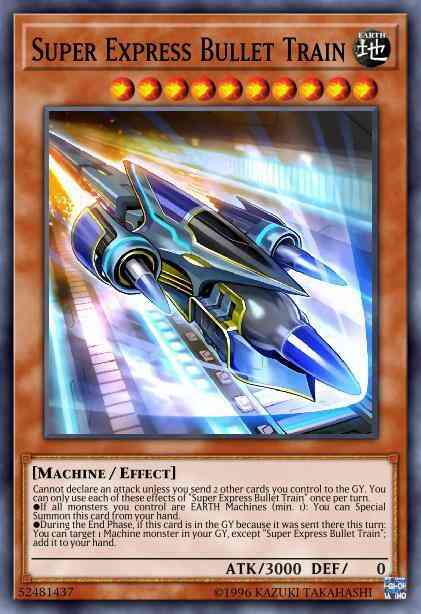 Super Express Bullet Train - LED4-EN035 - Ultra Rare - 1st Edition