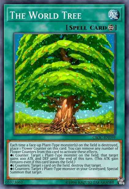 The World Tree - CSOC-EN059 - Rare - 1st Edition