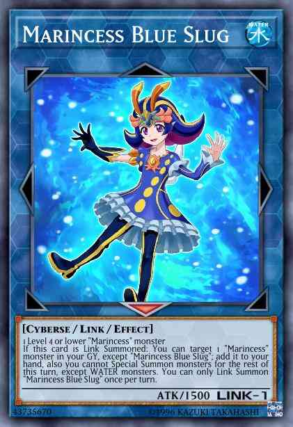 Marincess Blue Slug - RIRA-EN040 - Ultra Rare - 1st Edition