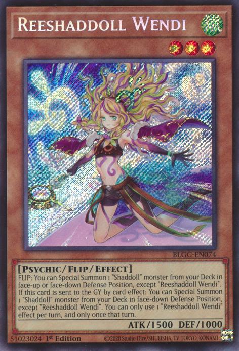 Reeshaddoll Wendi - BLGG-EN074 - Secret Rare - 1st Edition