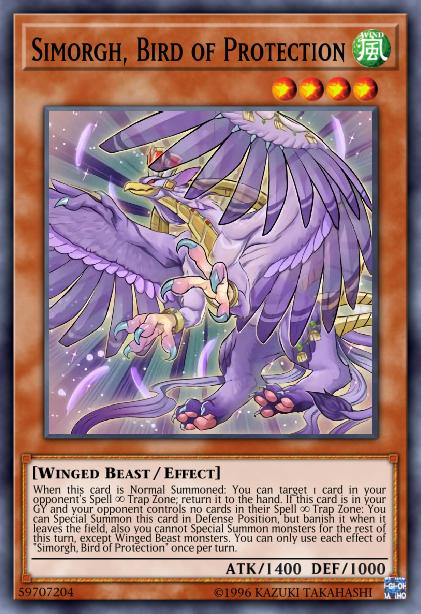 Simorgh, Bird of Protection - RIRA-EN020 - Common - Unlimited