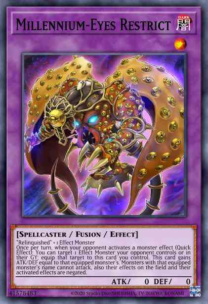 Millennium-Eyes Restrict - LDS1-EN051 - Secret Rare - Limited