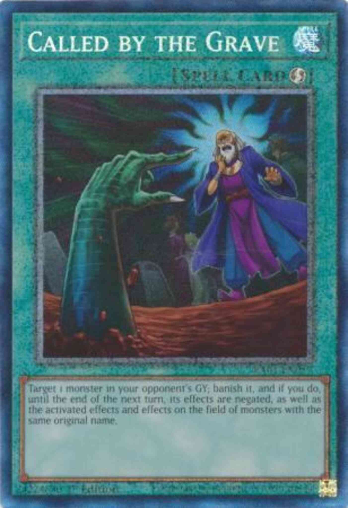 Called by the Grave - RA01-EN057 - Prismatic Collector's Rare - 1st Edition