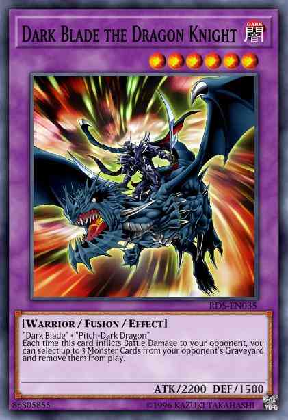 Dark Blade the Dragon Knight - RDS-EN035 - Ultimate Rare - 1st Edition