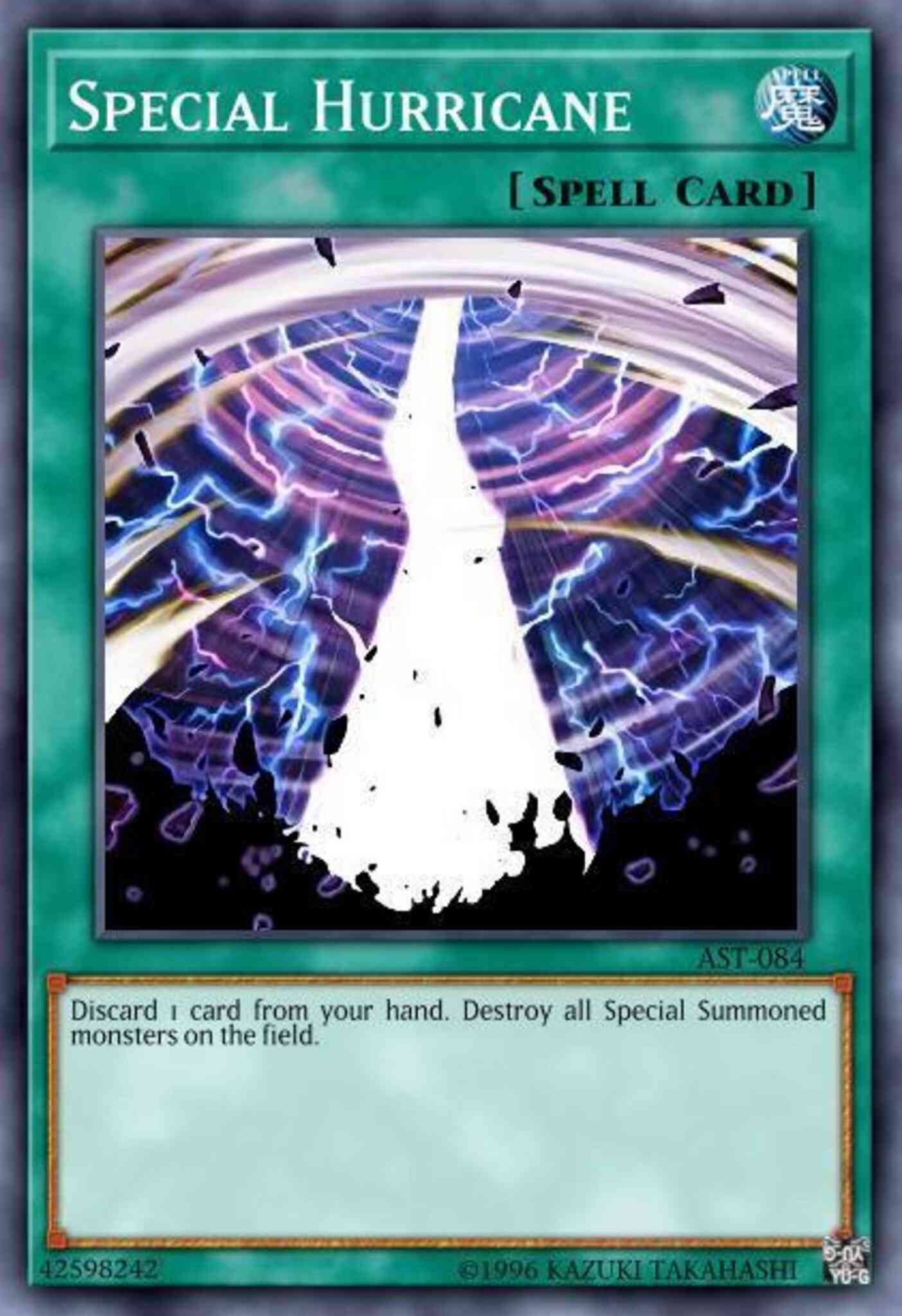 Special Hurricane - AST-084 - Rare - 1st Edition