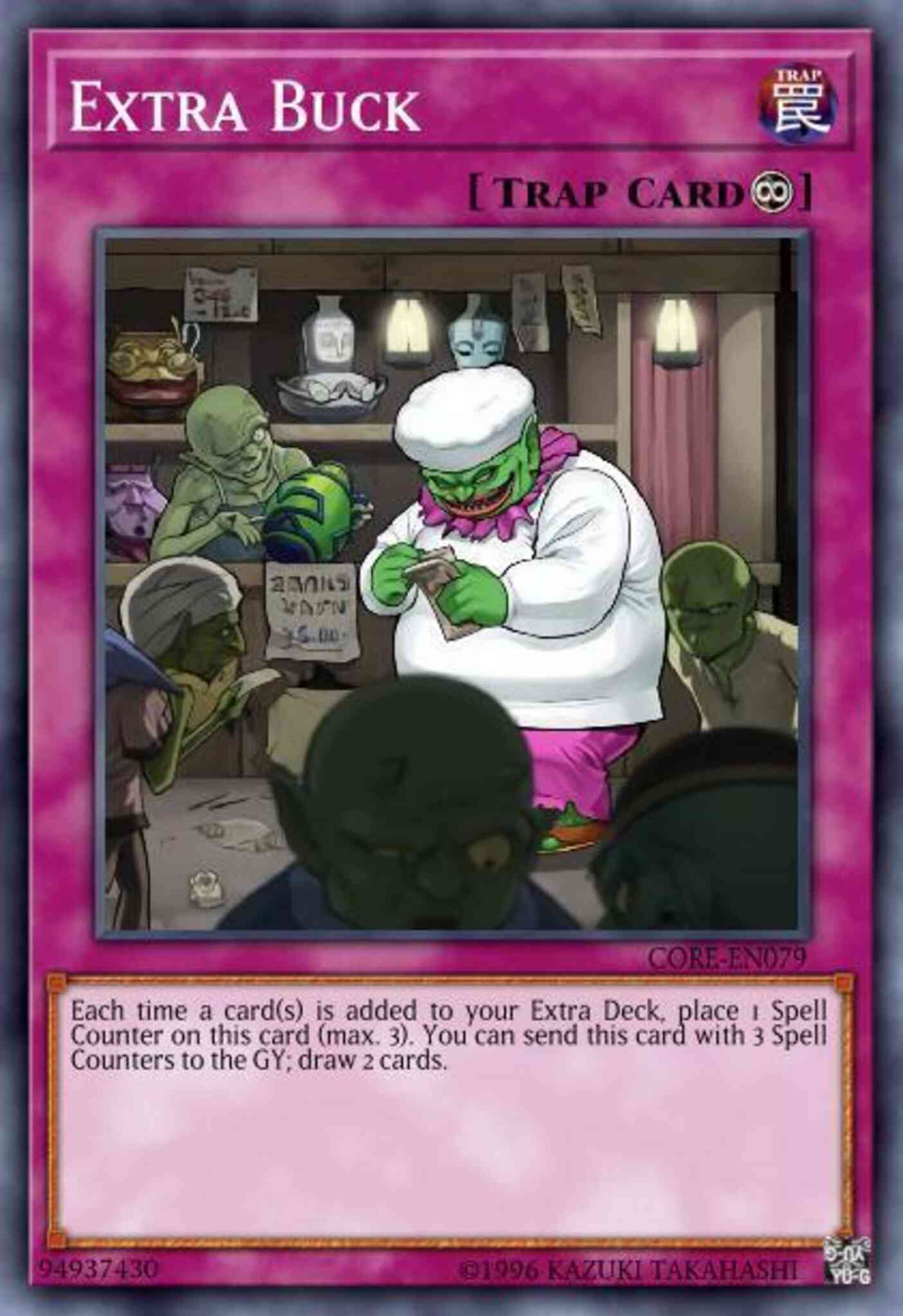 Extra Buck - CORE-EN079 - Rare - Unlimited