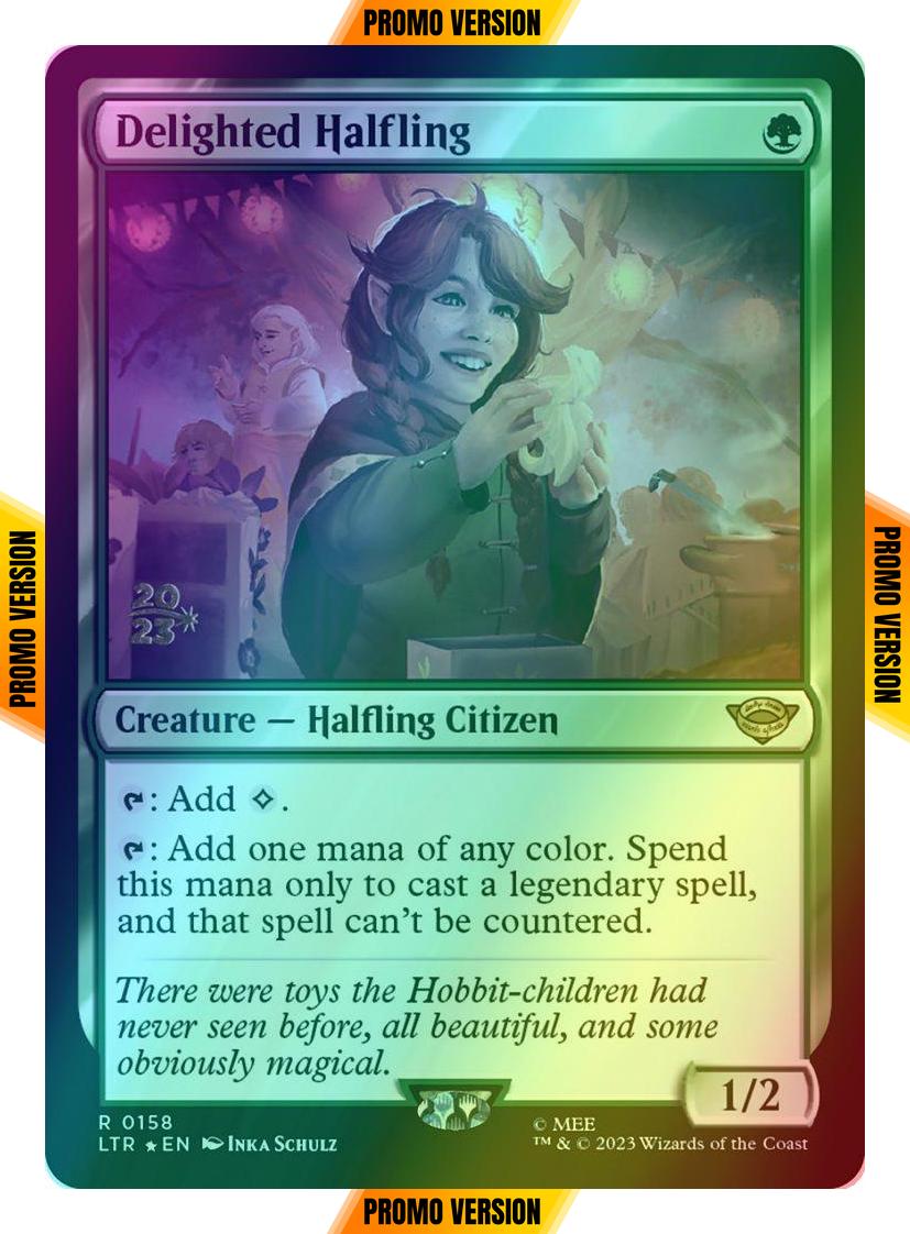 Delighted Halfling [158s] [Prerelease] [The Lord of the Rings