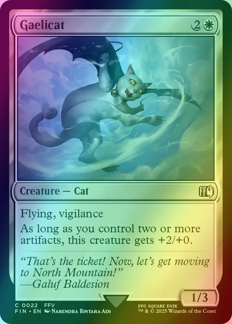 Gaelicat [22] [FINAL FANTASY] [Foil] – Face to Face Games