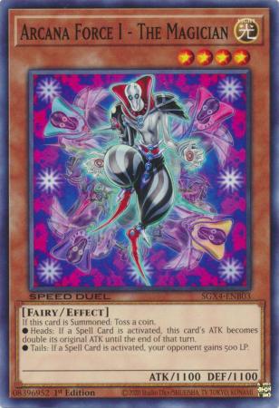 Arcana Force I - The Magician - SGX4-ENB03 - Common - 1st Edition