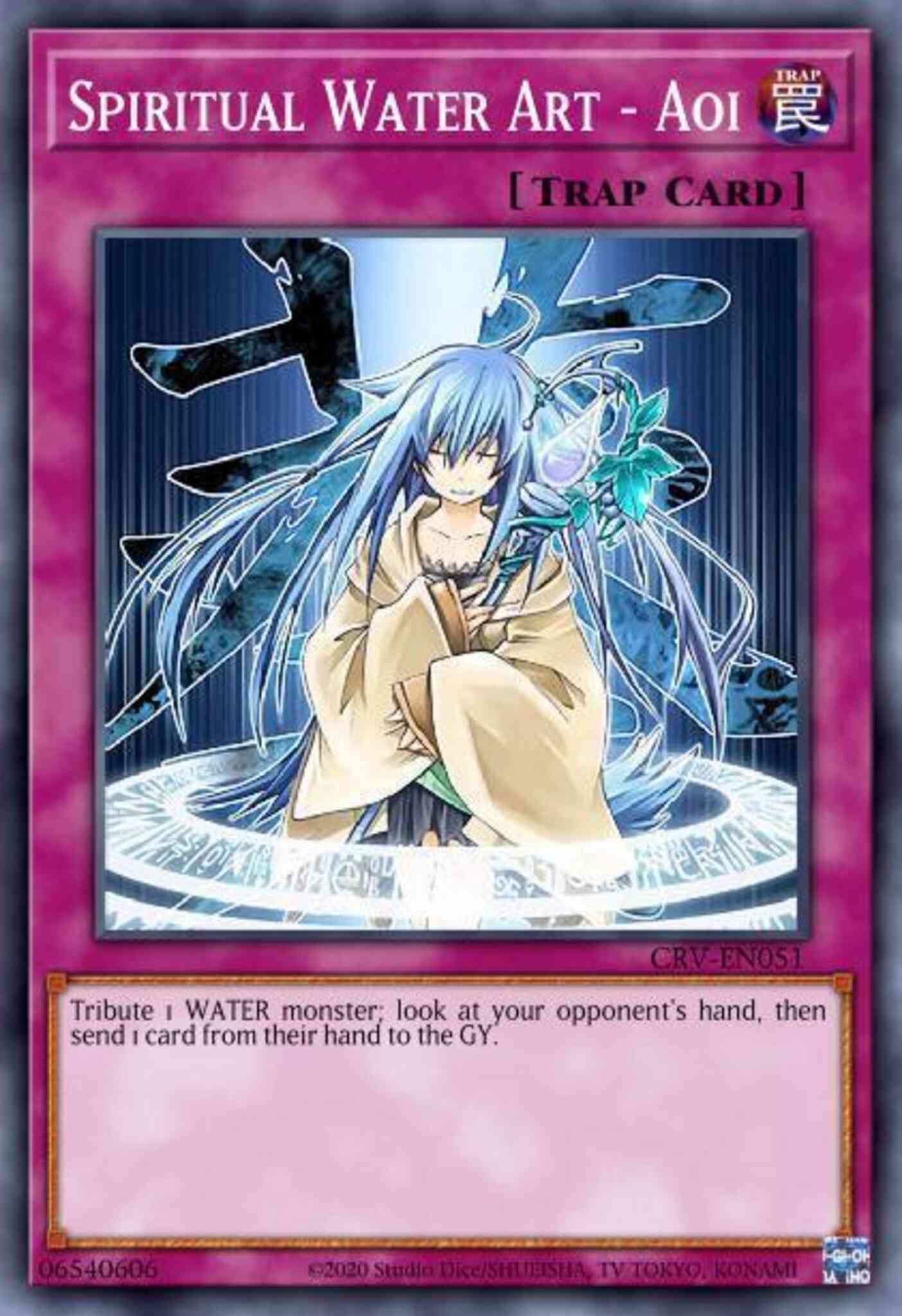 Spiritual Water Art - Aoi - AP02-EN012 - Super Rare - Unlimited