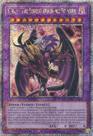 Yubel - The Loving Defender Forever - PHNI-EN038 - Quarter Century Secret Rare - 1st Edition