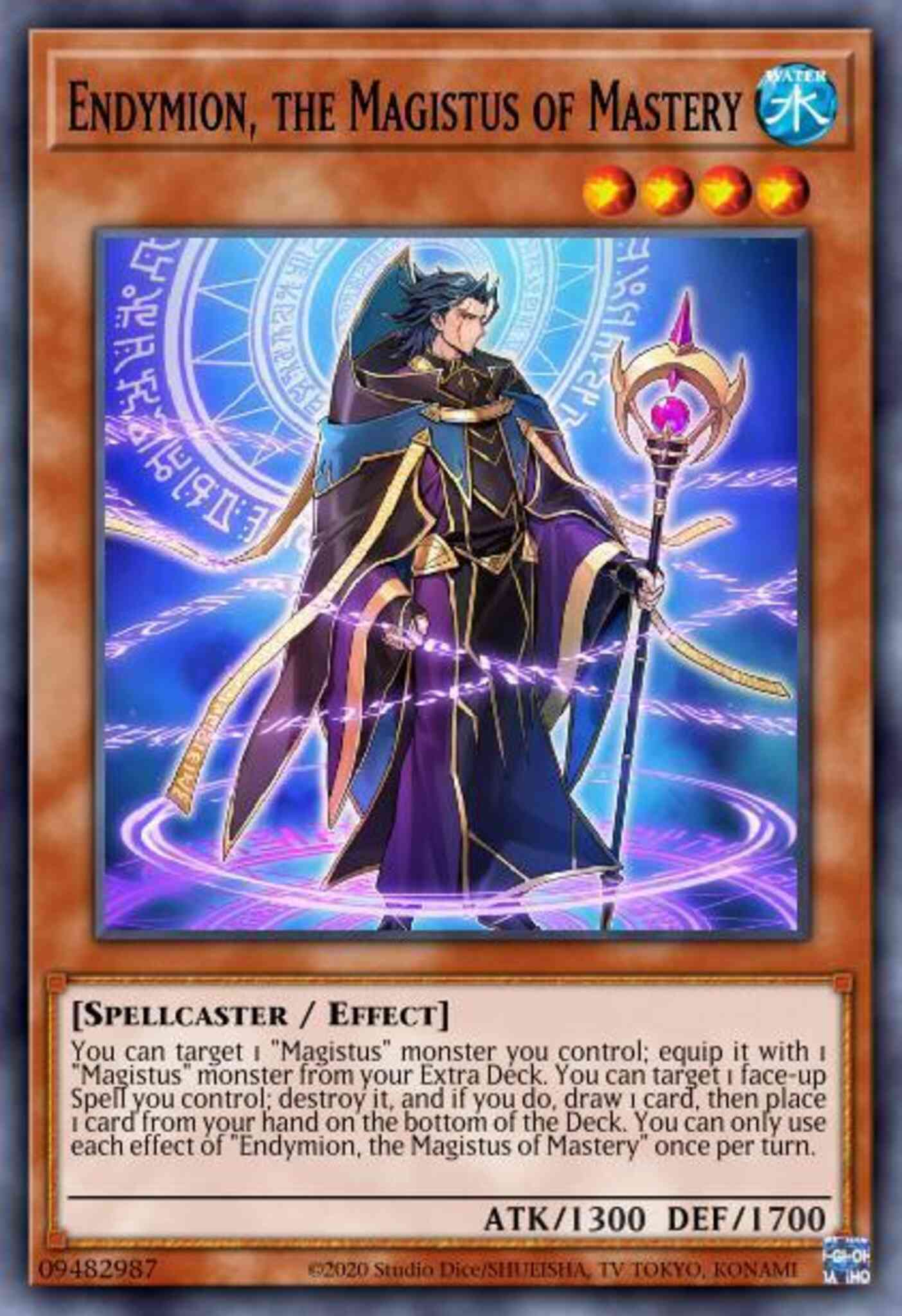Endymion, the Magistus of Mastery - GEIM-EN004 - Rare - 1st Edition