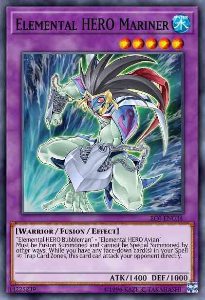 Elemental HERO Mariner - LCGX-EN054 - Common - 1st Edition