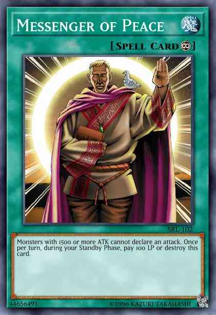 Messenger of Peace (Green) - DL12-EN013 - Rare - Unlimited