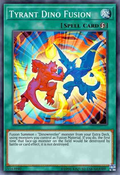 Tyrant Dino Fusion - MP20-EN074 - Common - 1st Edition