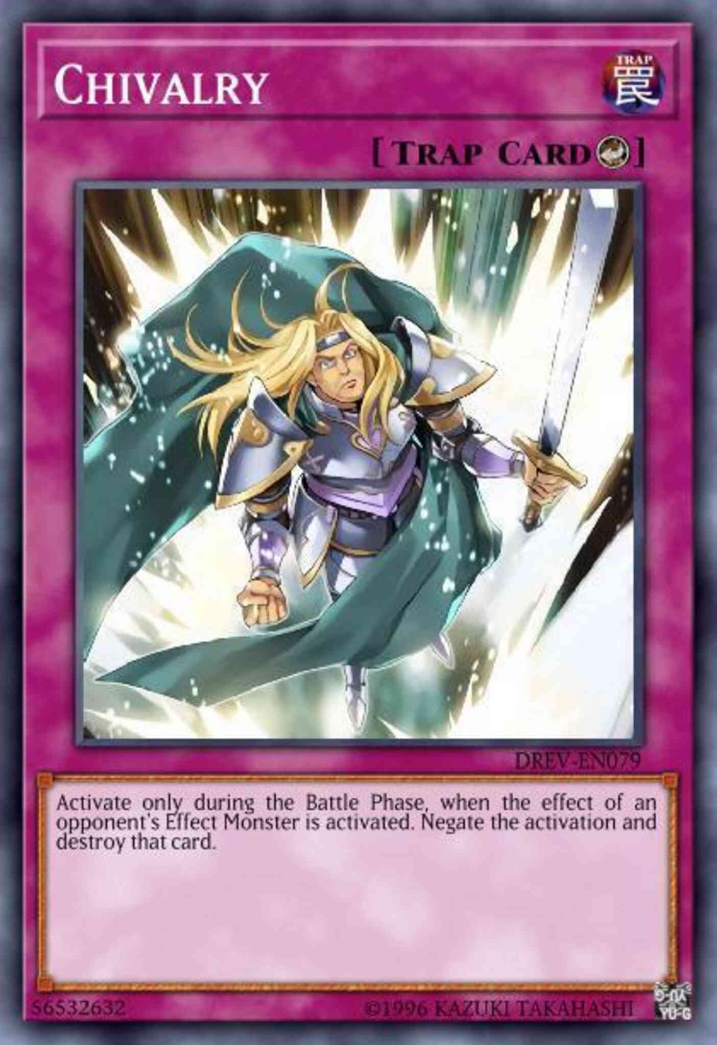 Chivalry - DREV-EN079 - Ultimate Rare - 1st Edition