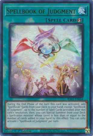 Spellbook of Judgment - RA01-EN054 - Ultra Rare - 1st Edition