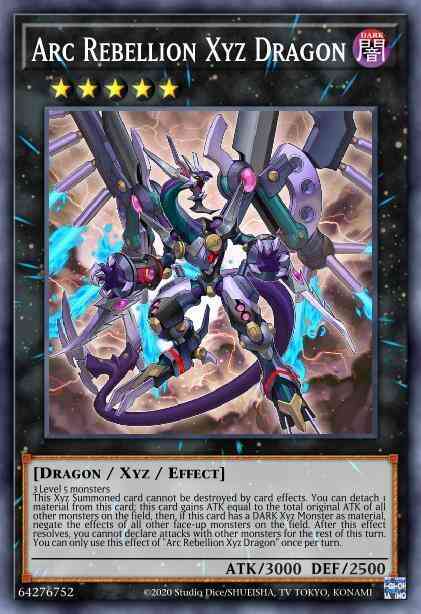 Arc Rebellion Xyz Dragon - PHRA-EN041 - Secret Rare - 1st Edition
