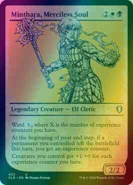 Minthara, Merciless Soul [432] [Rulebook Showcase] [Commander Legends:  Battle for Baldur's Gate] [Foil] – Face to Face Games