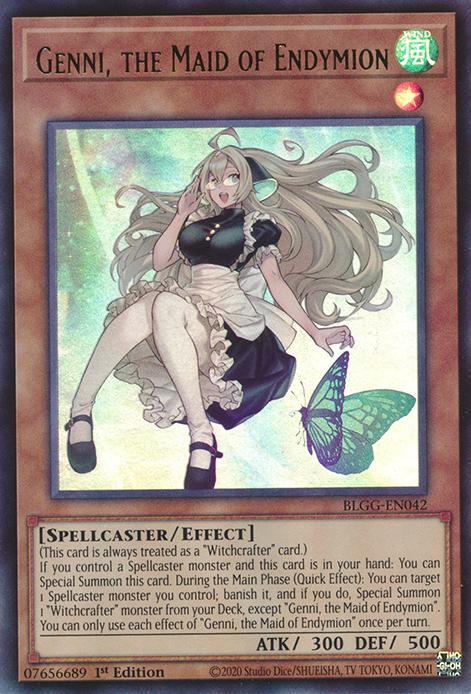 Genni, the Maid of Endymion - BLGG-EN042 - Ultra Rare - 1st Edition