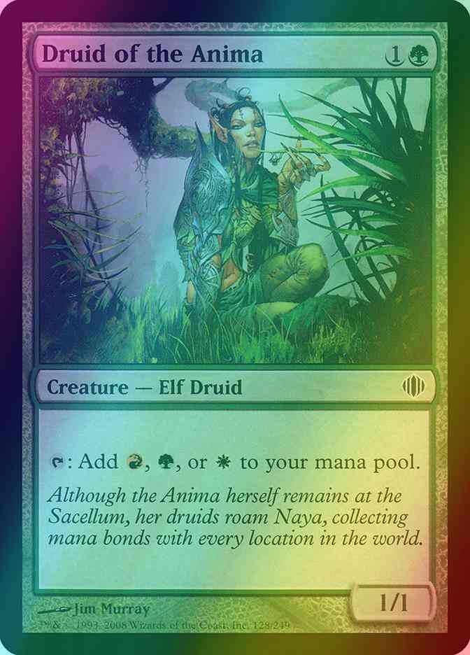 Druid of the Anima [128] [Shards Of Alara] [Foil]